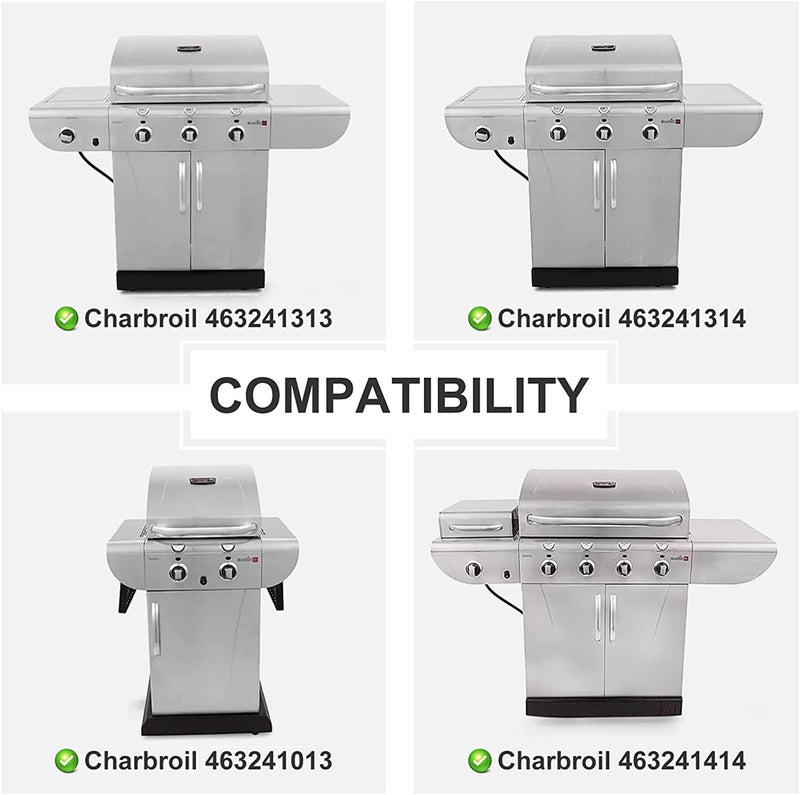 Adviace Grill Replacement Parts for Charbroil 463241313, 463241013, 463241314, 463241014, 463241413, 463241414, for Charbroil Commercial T-22D T-36D T-47D Grill, G527-2200-W1 G356-2200-W1 G527-0013-W1 - Image 2
